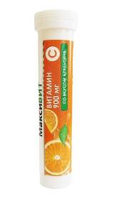 Напиток МаксиВИТ с витамином C со вкусом апельсина №10
