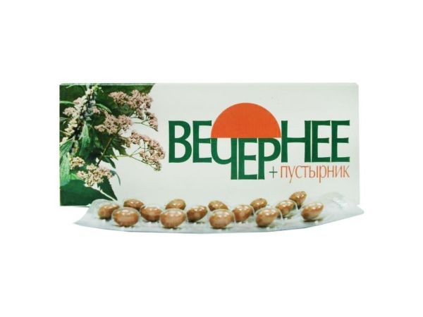 Драже Вечернее + (с пустырником), 60 др. фотография